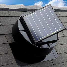 Green-Vent Solar Attic Fan